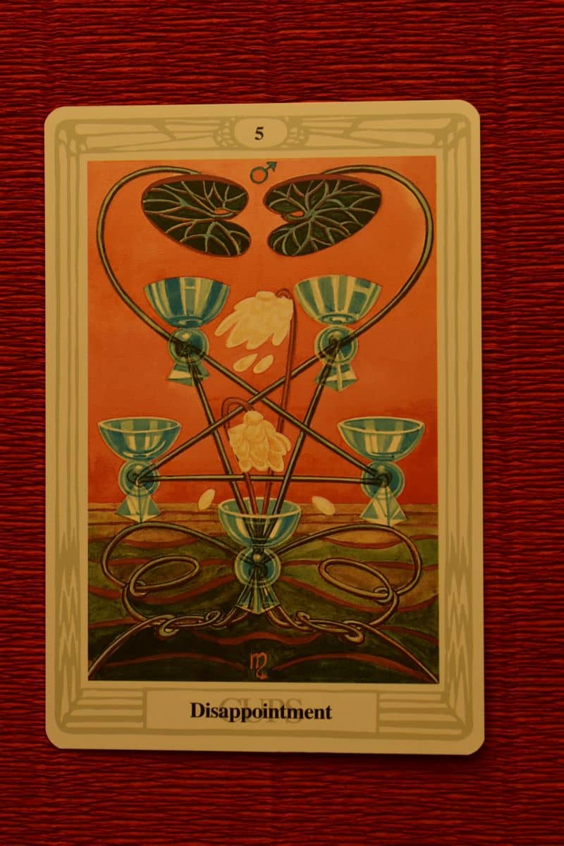 Karta 5 kielichów zamiary